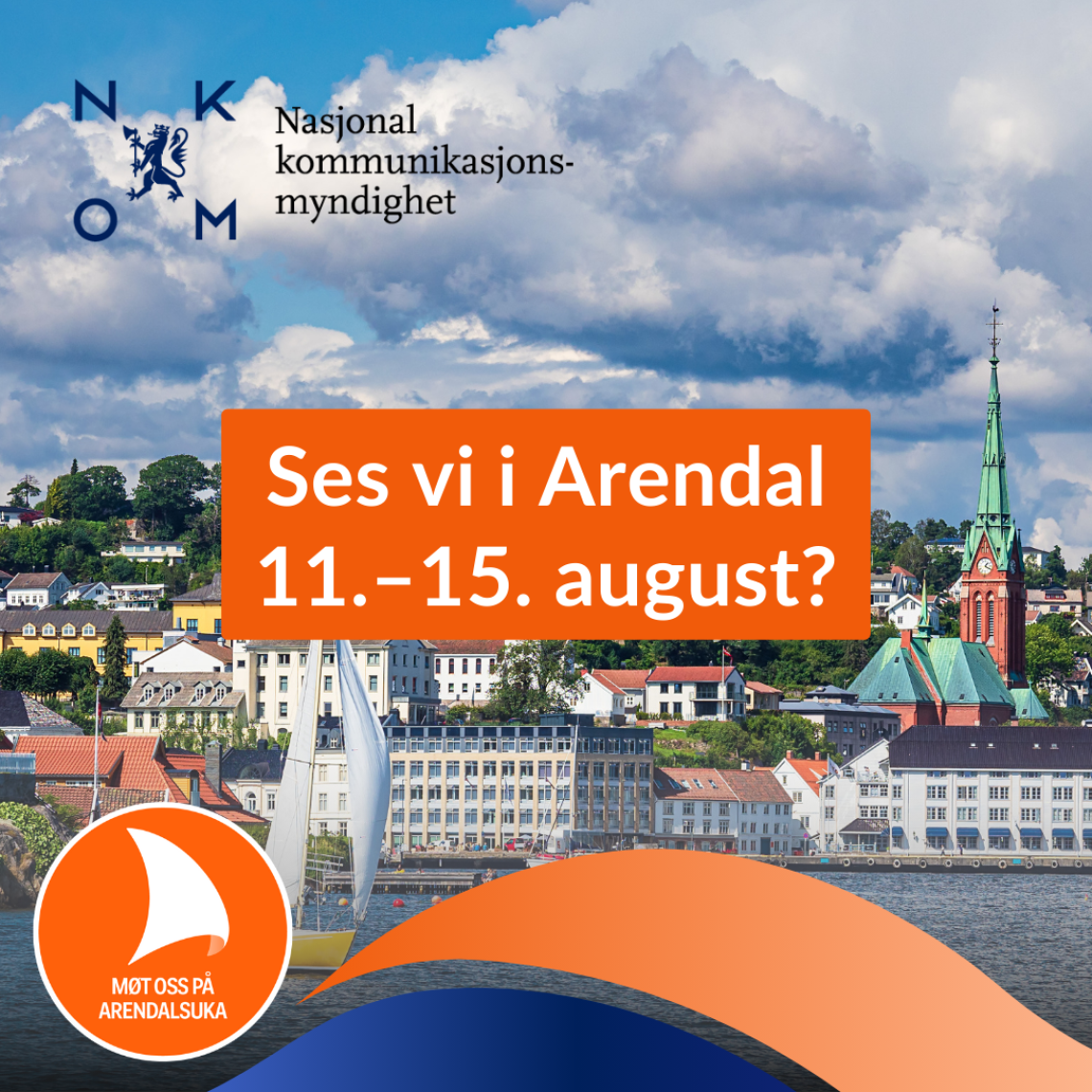 Illustrasjon Sees vi på Arendalsuka?