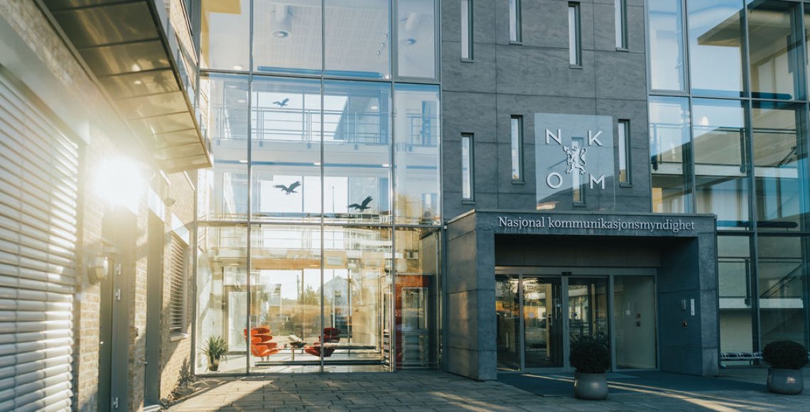 Nasjonal kommunikasjonsmyndighets kontorlokaler i Lillesand.