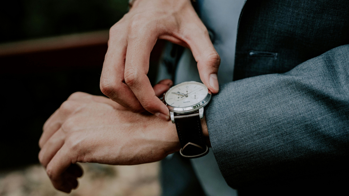 klokke på håndledd