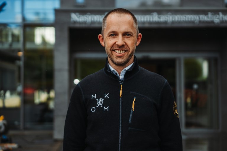 Frode Målen, seksjonssjef i Spektrumsavdelingen