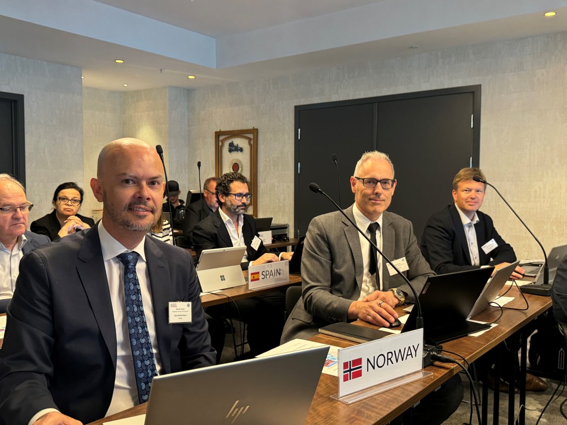 Den norske delegasjonen på ECC