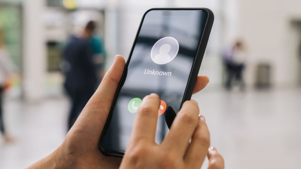 Bilde av mobil med hemmelig nummer