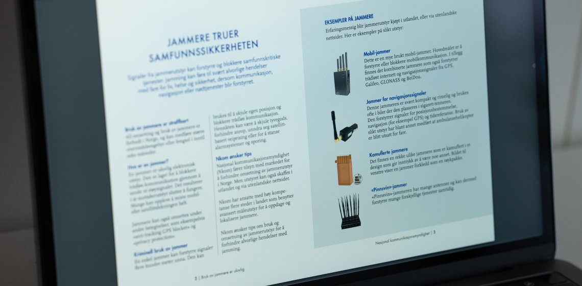 Forside brosjyre om jammere