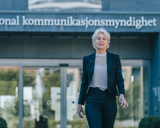 Seksjonssjef Inger Vollstad, Nkom